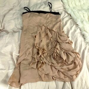 MM couture rose mini dress 🌹